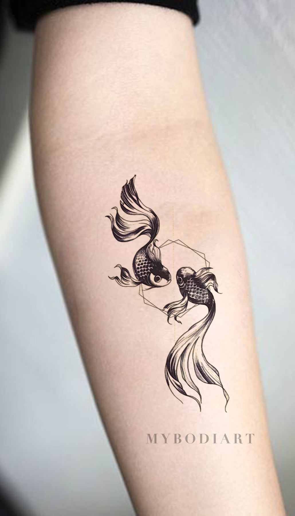New Temporary Tattoos – Tagged "Design_Fish"– MyBodiArt
